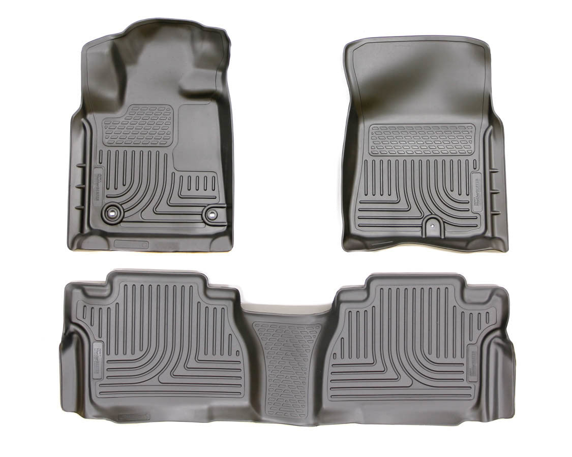 Husky Liners 14- Tacoma Front Floor Liners Black MPN HSK99561 For Toyota Fullsize Truck 2014-15