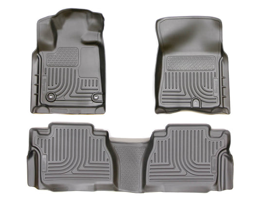 Husky Liners 14- Tacoma Front Floor Liners Black MPN HSK99561 For Toyota Fullsize Truck 2014-15