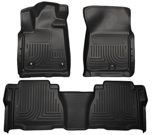 Husky Liners Front & 2nd Seat Floor L iners MPN HSK99591 For Toyota Fullsize Truck 2012-13