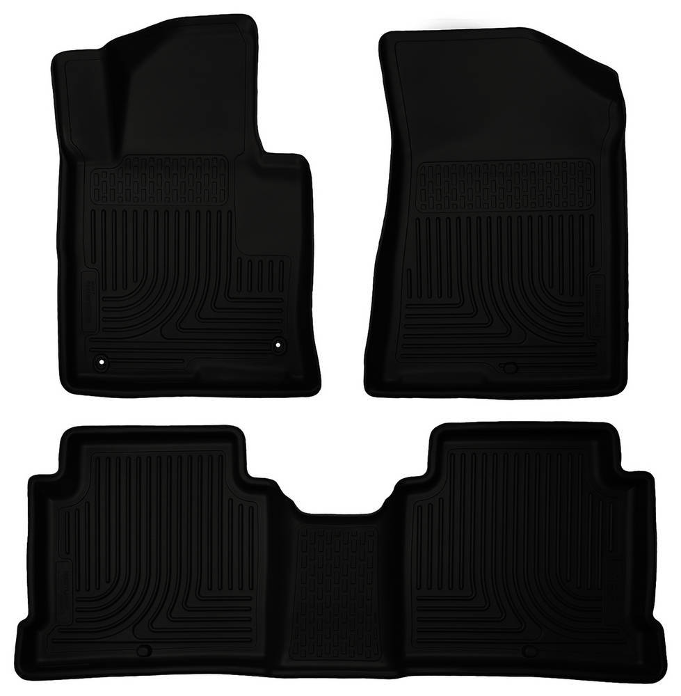 Husky Liners Front & 2nd Seat Floor L iners MPN HSK99631 For Hyundai 2015-17