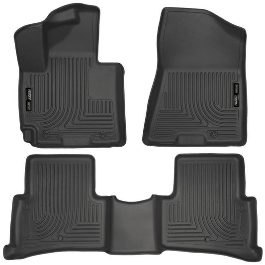 Husky Liners Front & 2nd Seat Floor L iners MPN HSK99681 For Hyundai 2016-18