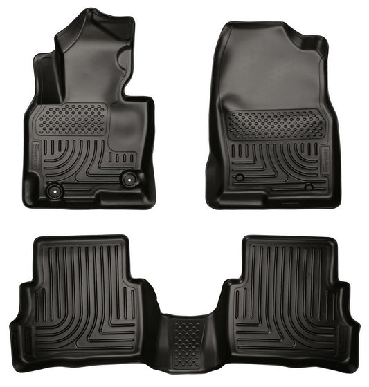 Husky Liners 13- Mazda CX-5 Front & 2nd Seat Floor Liners MPN HSK99731 For Mazda CX-5 2013-16