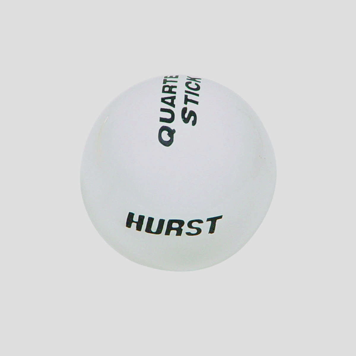 Hurst  Quarter Stick Knob-White  1631036