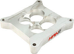 High Velocity Heads  1in Street Sweep Carb. Spacer - Alum - 4150 ST4150-4AL