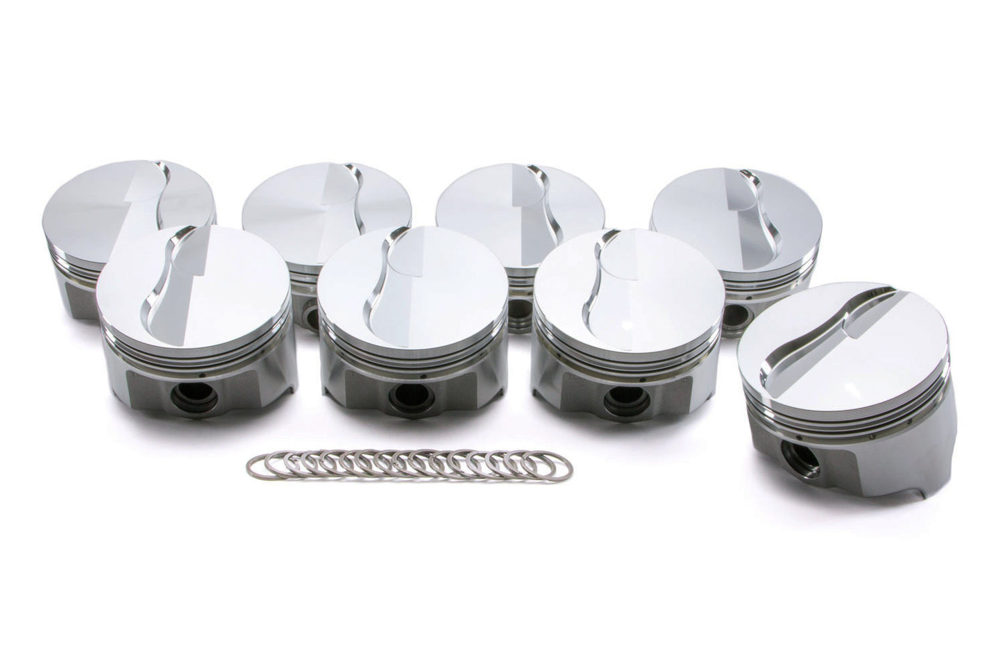 Icon Pistons  Ford 390 FE Forged F/T Piston Set 4.080 -5cc IC578C.030