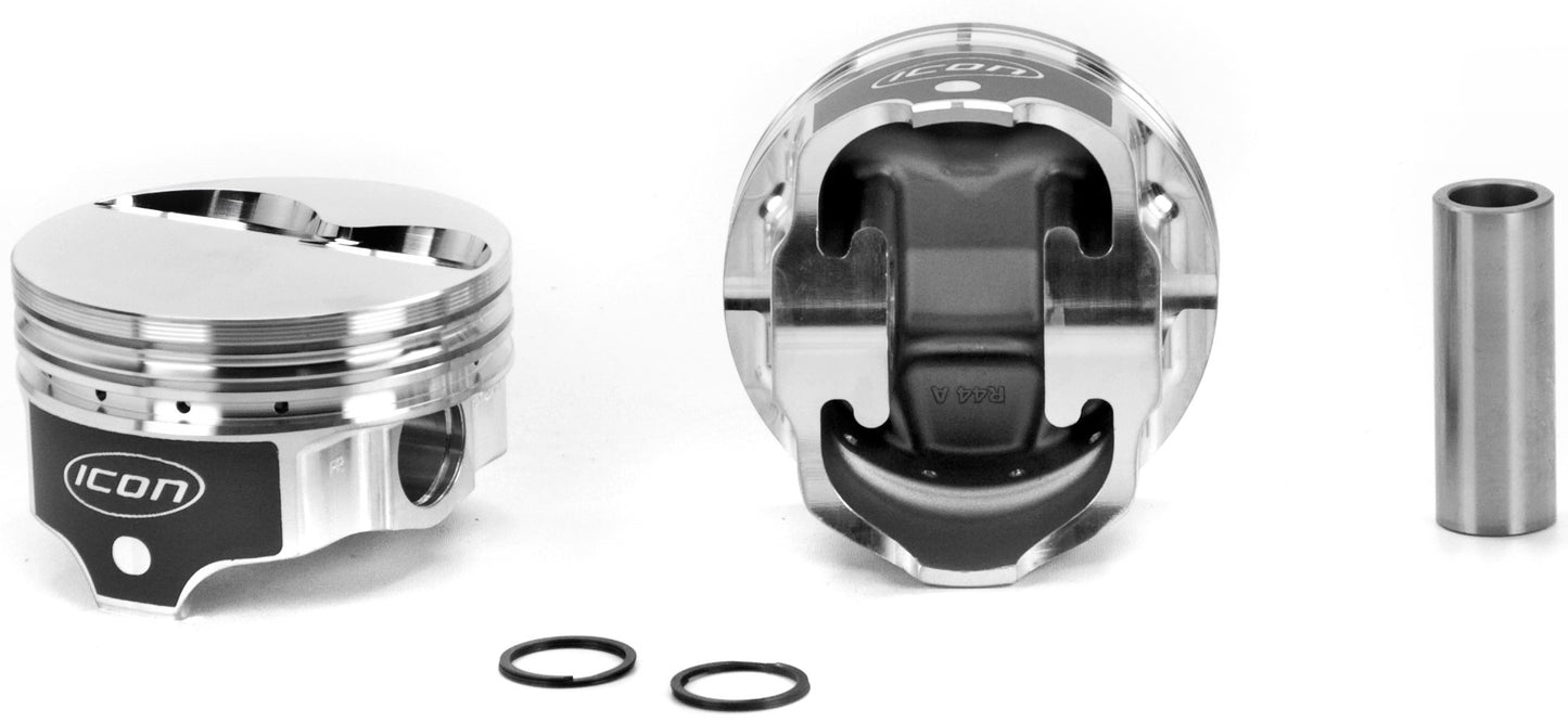 Icon Pistons  SBM FT Forged Piston Set 4.030 Bore -5cc IC744.030