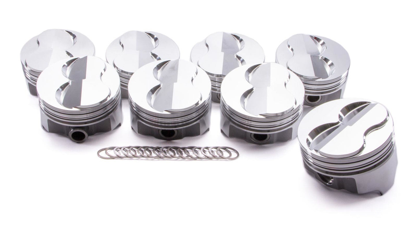 Icon Pistons  BBC Forged Domed Piston Set 4.280 Bore +18cc IC777.030