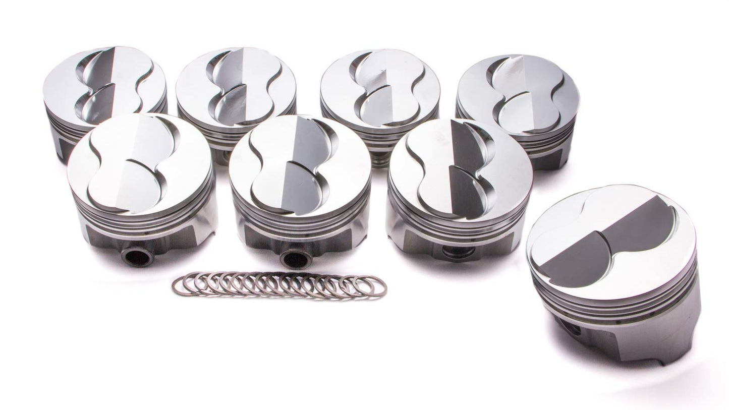 Icon Pistons  SBC Forged Domed Piston Set 4.040 Bore +6.26cc IC793.040