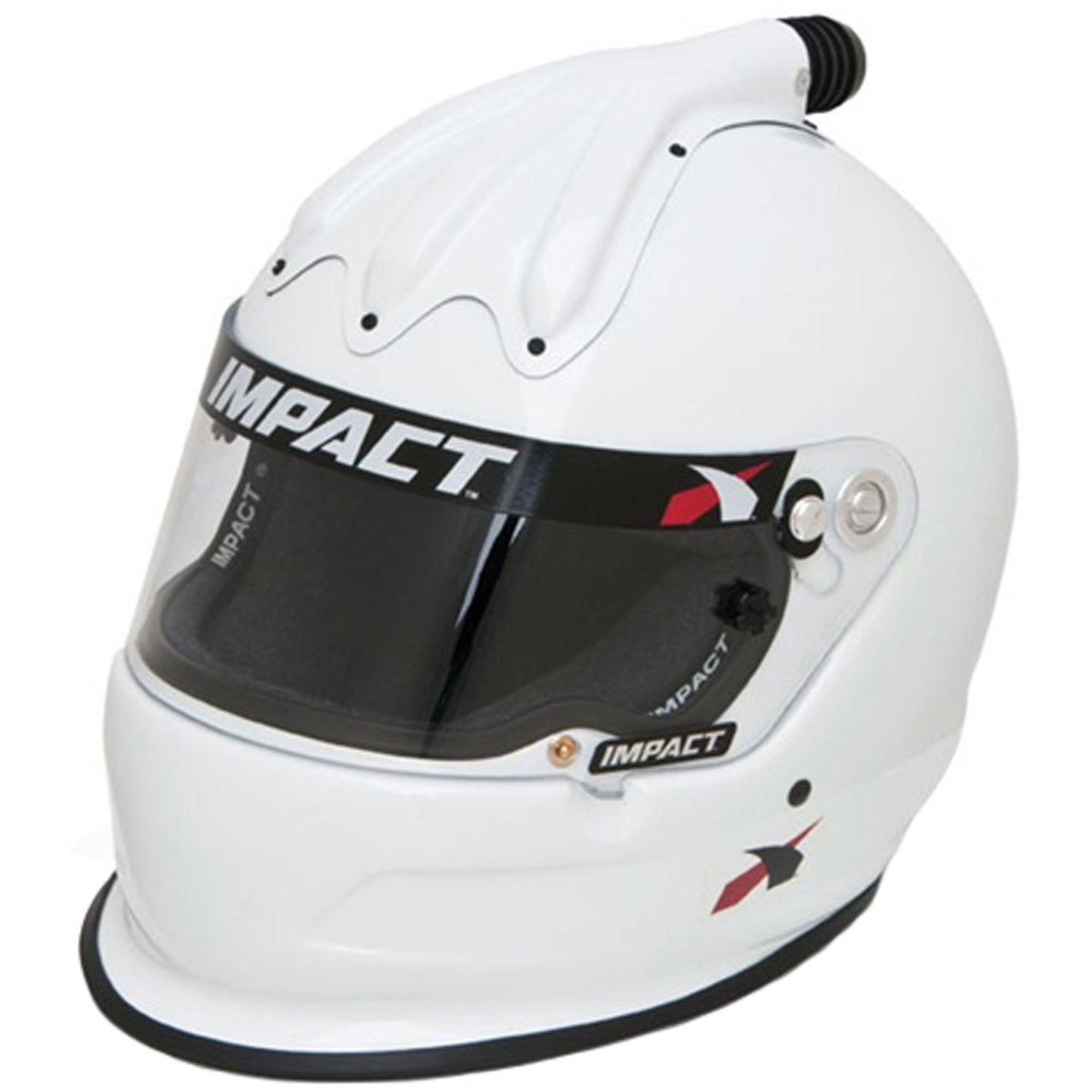 Impact Racing  Helmet Super Charger X-Large White SA2020 17020609