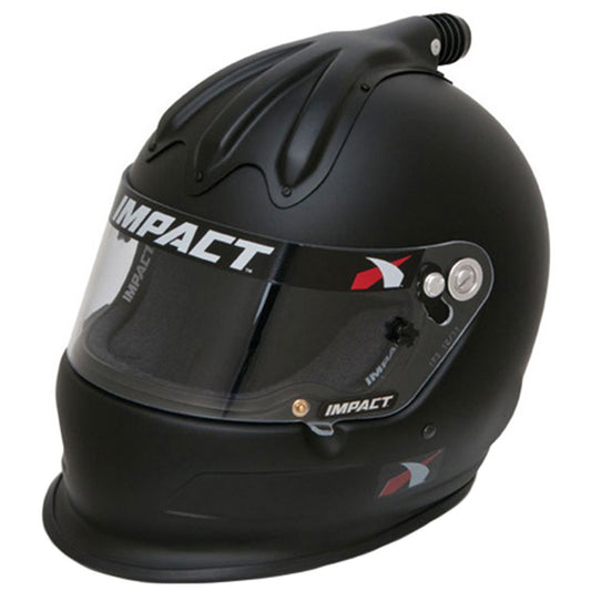 Impact Racing  Helmet Super Charger X- Large Flat Black SA2020 17020612