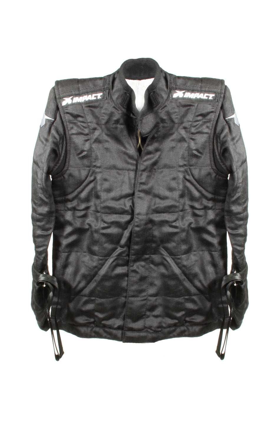 Impact Racing Suit Qtr Midget Jacket Medium Black MPN IMP22700410