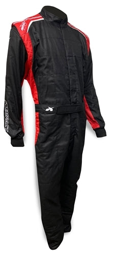 Impact Racing  Suit Racer 2.0  1pc Small  Black/Red 24222307