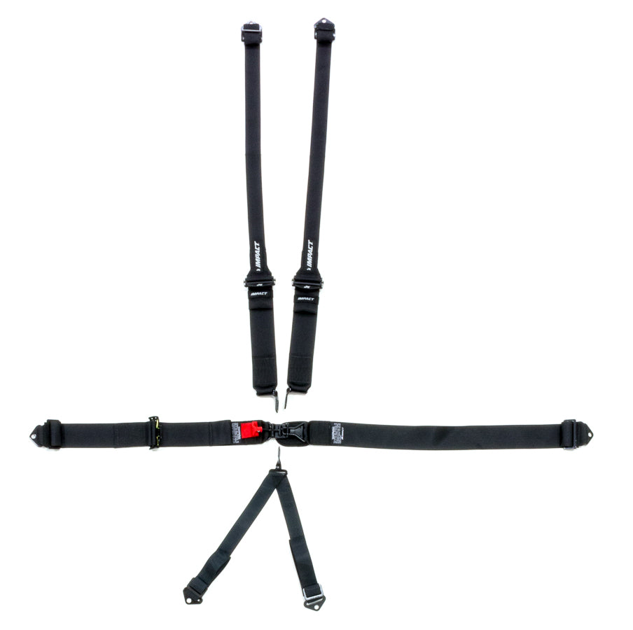 Impact Racing  6-PT Harness L&L Ind Shldr 3in to 2in Trans  IMP52122326