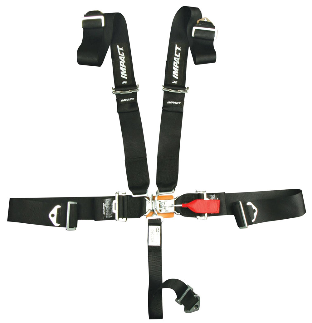 Impact Racing  Harness 5pt 3in L&L PD Ind Shld Blt-In SFI16.1 53119111