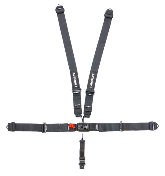 Impact Racing  5pt Harness L/L P/U Ind Shldr Dual Lap Adj. 54111111