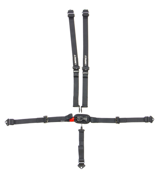 Impact Racing 5-pt Jr Harness L/L Ind Shoulder P/U W/A QM belt MPN IMP54116661