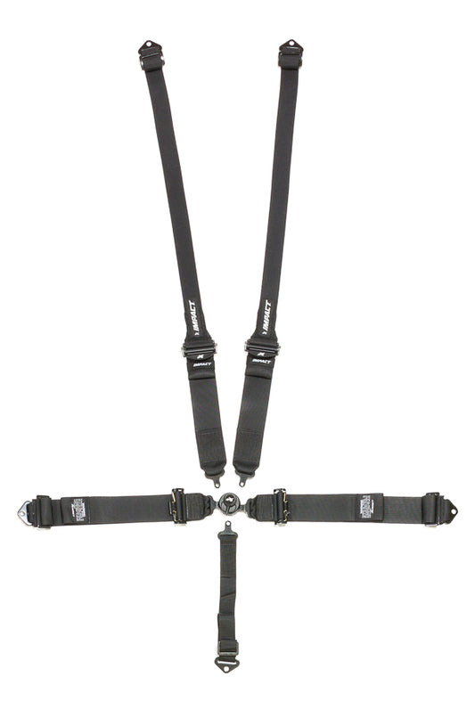 Impact Racing 5-PT Harness Camlock Ind Shldr 3in to 2in Trans MPN IMP57341231