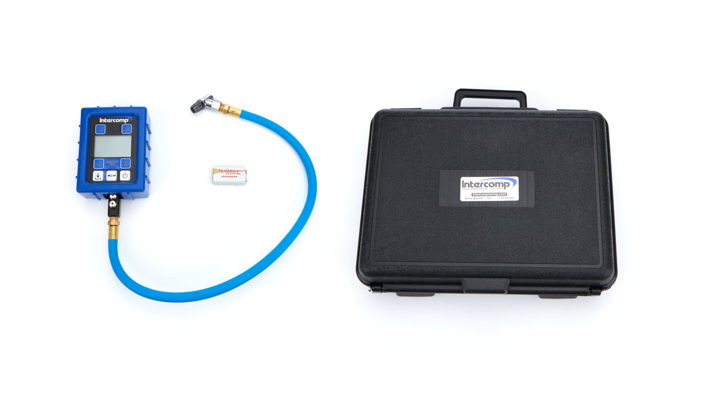 INTERCOMP   Air Pressure Gauge 150 PSI Digital Memory   INT360047
