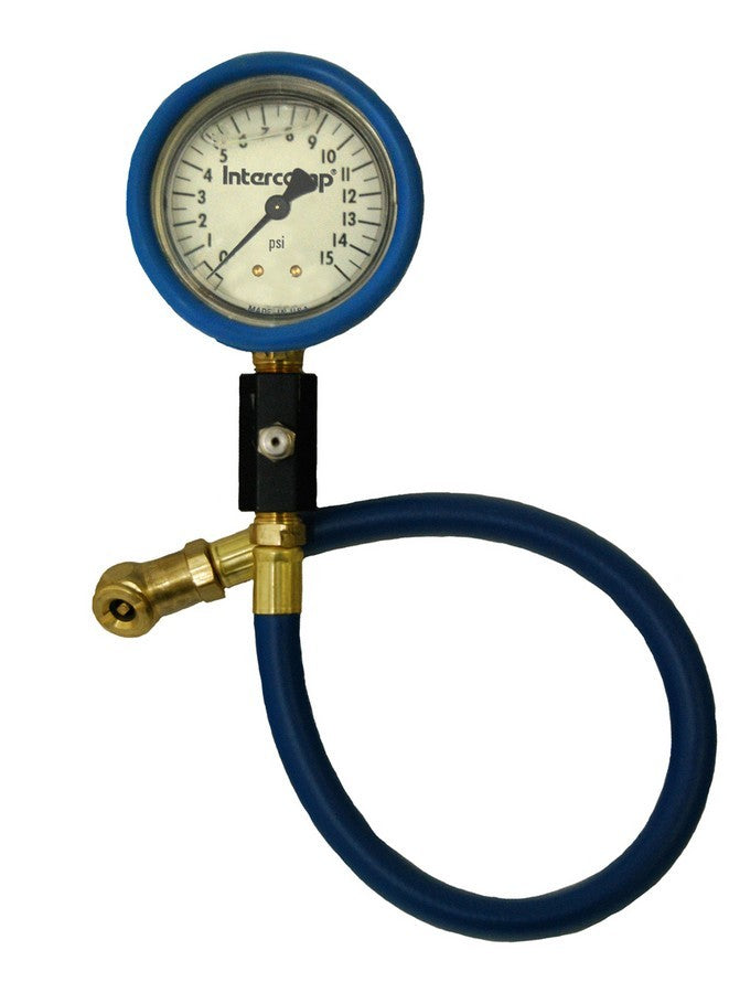 Intercomp  Deluxe Air Gauge 2.5in 0-15 Liquid Filled 360065