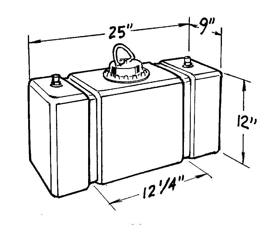 Jaz  10-Gallon C/T Fuel Cell  200-010-01