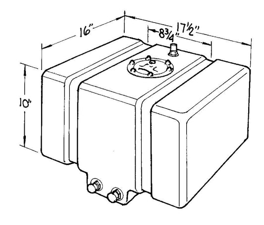 Jaz  12-Gallon Drag Race Cell  250-012-01