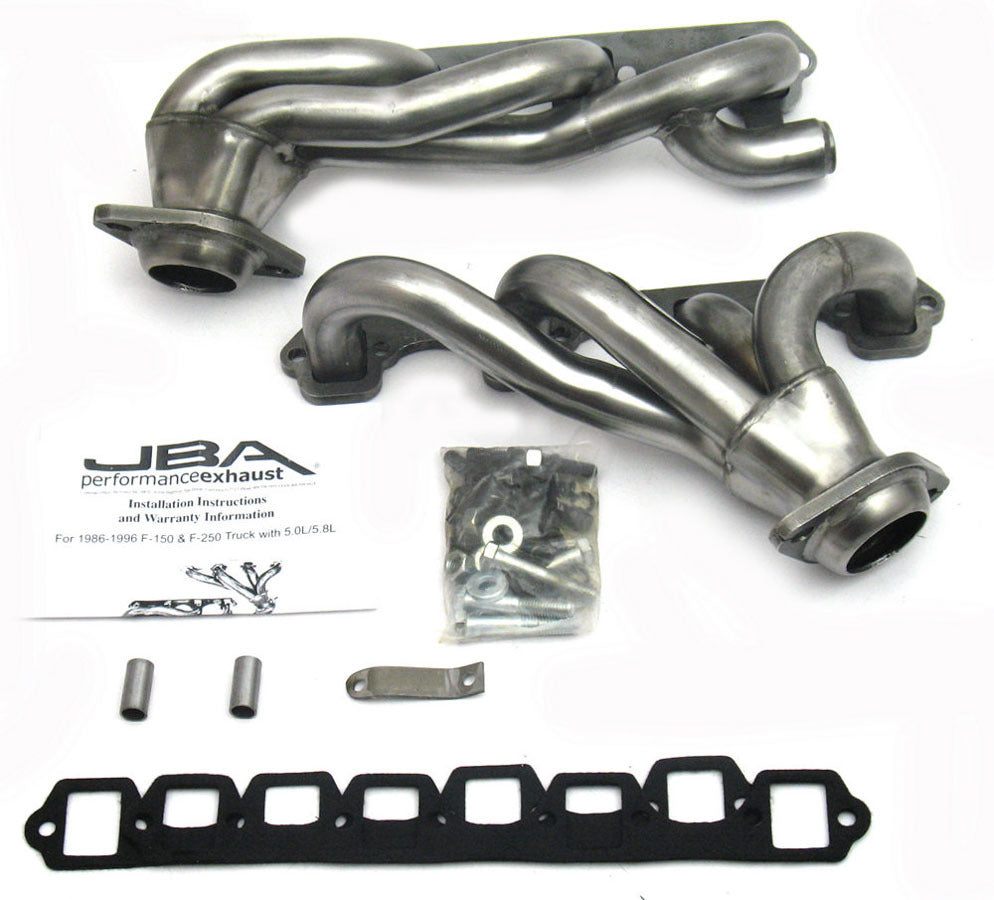 Jba Performance Exhaust Exhaust Header Set - SBF 5.8L Truck 86-96 MPN JBA1628S For Ford Fullsize Truck 1986-96