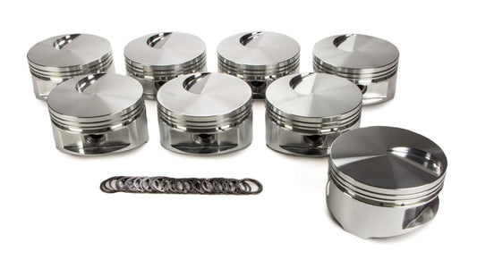 Je Pistons BBF Flat Top Piston Set 4.440 Bore -3cc MPN JEP170878 For Ford