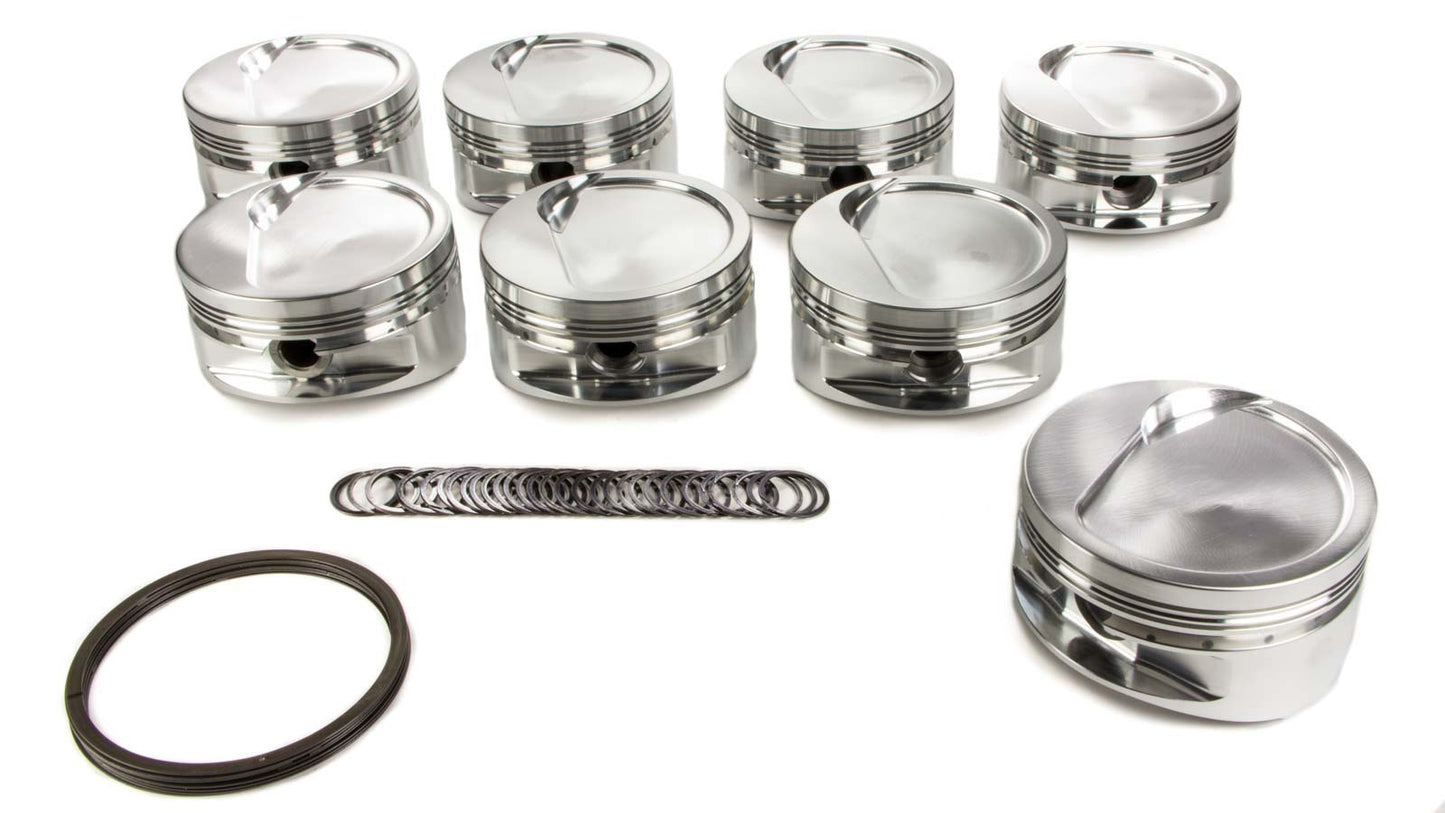 Je Pistons BBC Dished Piston Set 4.500 Bore -20cc MPN JEP257942 For Chevy
