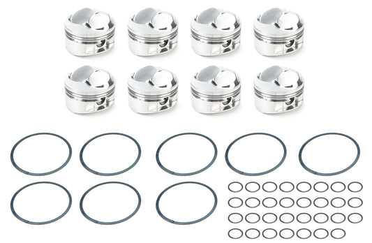 Je Pistons BBC Domed Piston Set 4.500 Bore +45cc MPN JEP258238 For Chevy