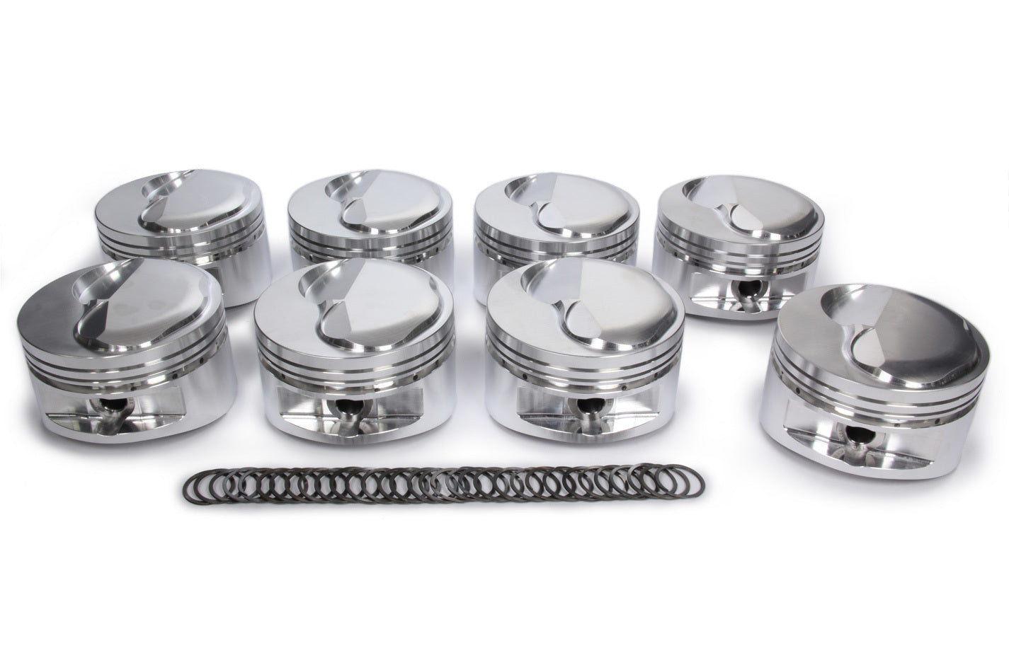 Je Pistons BBC Domed Piston Set 4.500 Bore +25.3cc MPN JEP297814 For Chevy