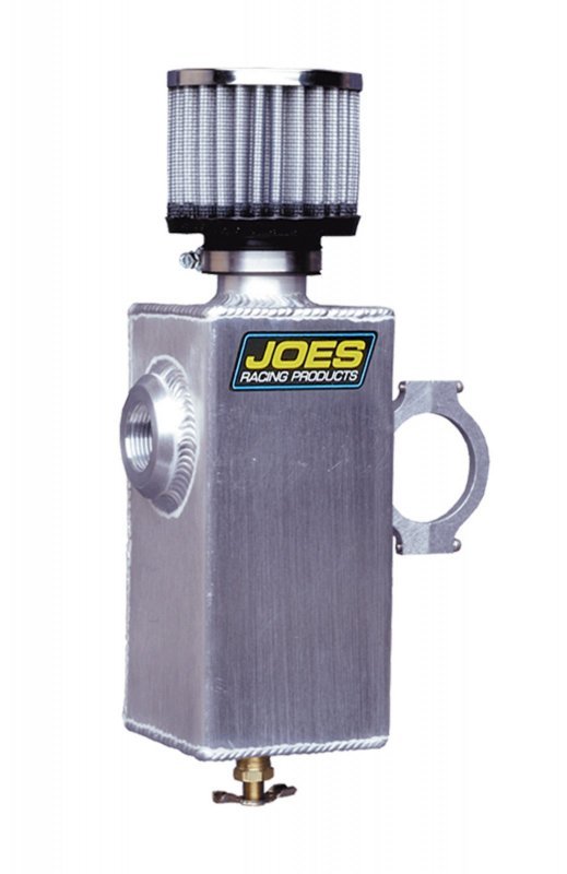 Joes Racing Products Dry Sump Breather Tank 1-1/2in Clamp On MPN JOE12402
