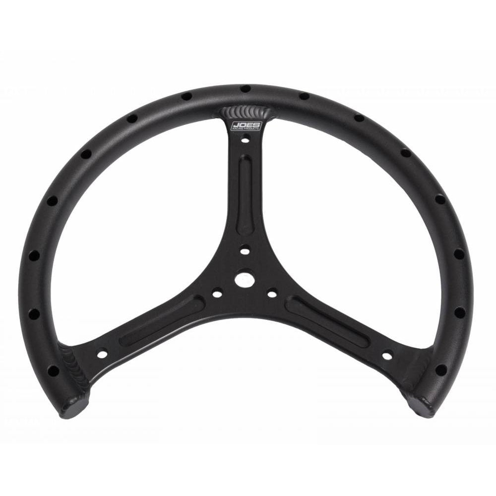 Joes Racing Products  11in Steering Wheel QM Aluminum Black 13505-B
