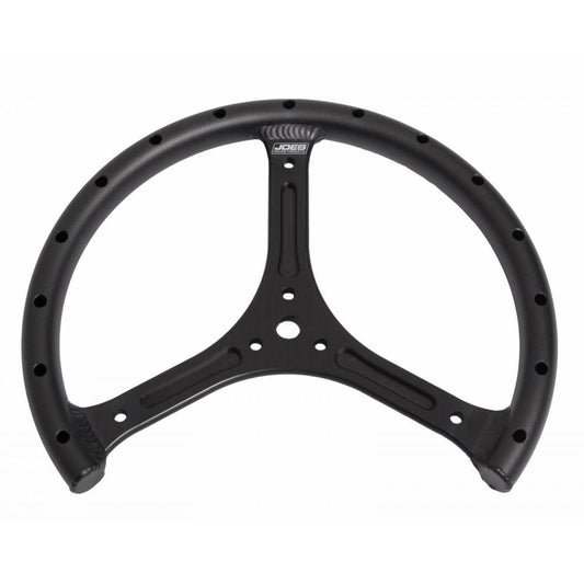 Joes Racing Products  11in Steering Wheel QM Aluminum Black 13505-B