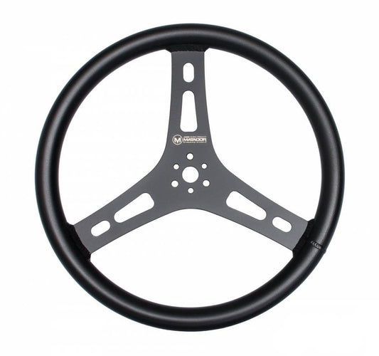 Joes Racing Products  Matador Steering Wheel Black 15in Flat 13550-B