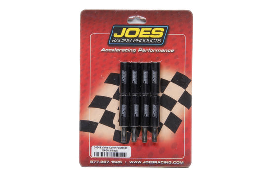 Joes Racing Products Aluminum Valve Cover Nut Kit w/ Studs 1/4-20 8pk MPN JOE34349