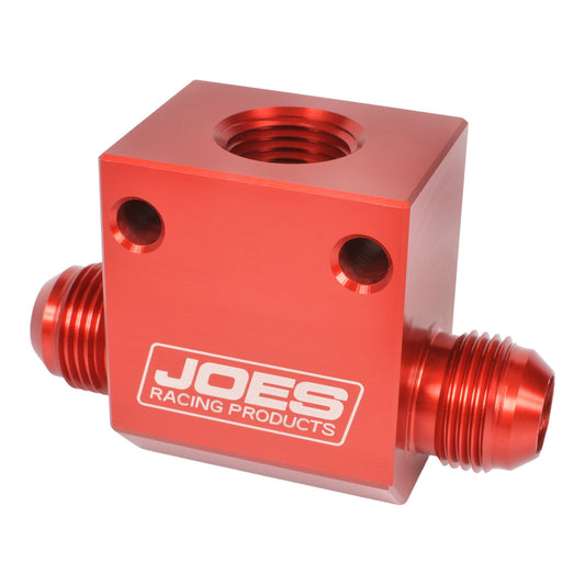 Joes Racing Products  Inline Temperature Tee -12a w/1/2in NPT Port 42141