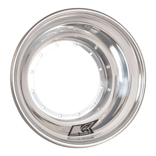KEIZER ALUMINUM WHEELS, INC.   Wheel Half 12-Blt 10in x 6in Polished   KAW106