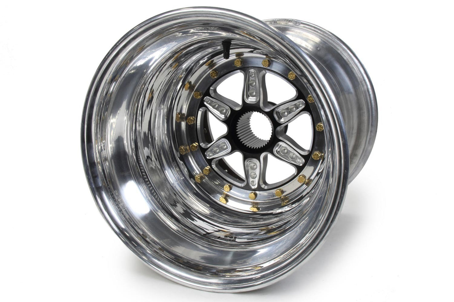 Keizer Aluminum Wheels, Inc.  Splined Wheel Inner B/L 15x15 5in BS 42t  KAW15156SPIBL