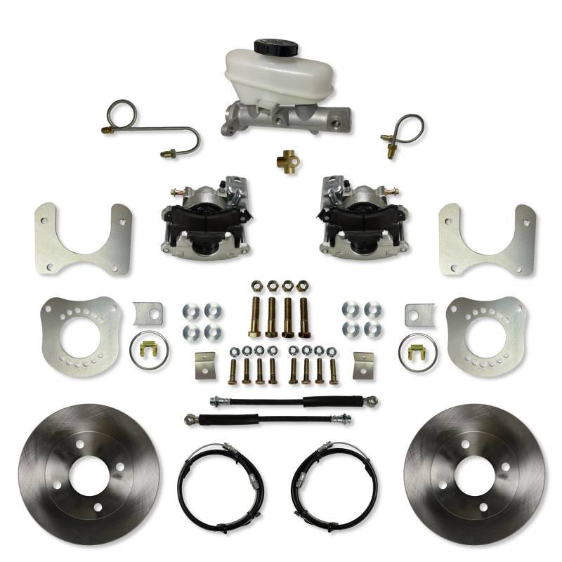 Leed Brakes Disc Brake Conversion 87-93 Mustang Rear 4 Lug LEERC0011