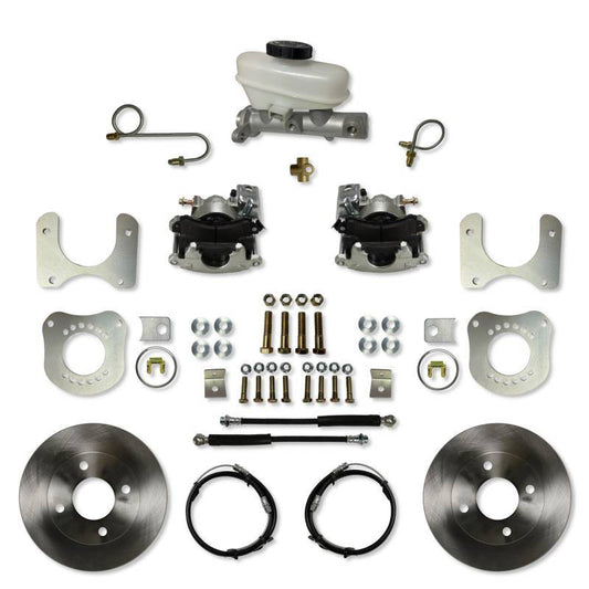 Leed Brakes Disc Brake Conversion 87-93 Mustang Rear 4 Lug LEERC0011