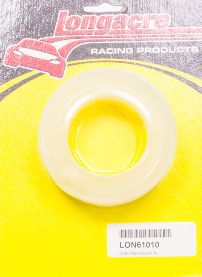 Longacre Coil Over Spring Rubber Clear 10 MPN LON52-61010