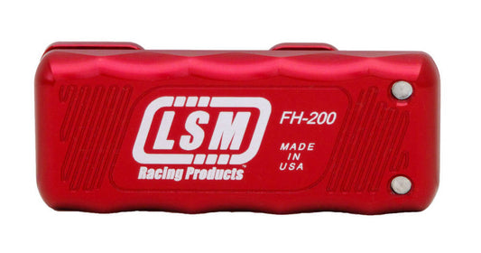 Lsm Racing Products Dual Feeler Gauge Holder - Red MPN LSMFH-200R