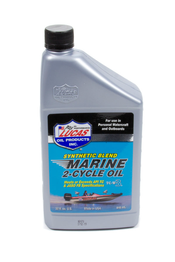 Lucas Oil  Marine Oil 2 Cycle 1 Qt. Synthetic Blend  LUC10860