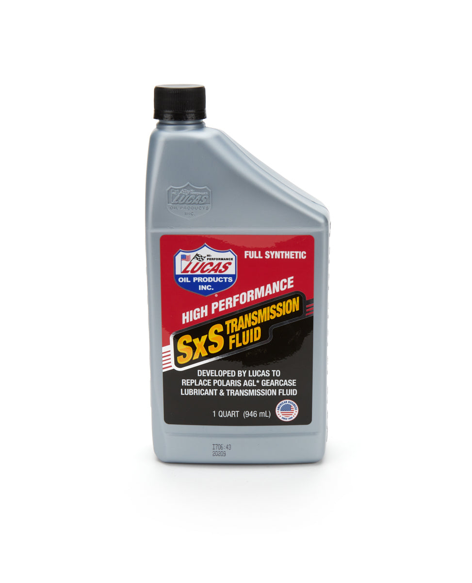 Lucas Oil  Synthetic SXS Transmissi on Fluid 1 Quart  LUC11216