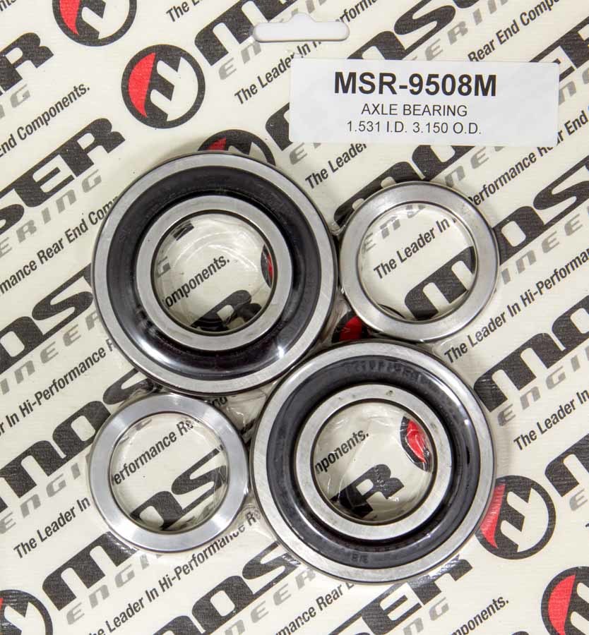 Moser Engineering Axle Bearing - Big Ford Olds/Pontiac 1.531 ID MPN MEI9508M For Ford, Pontiac, Oldsmobile