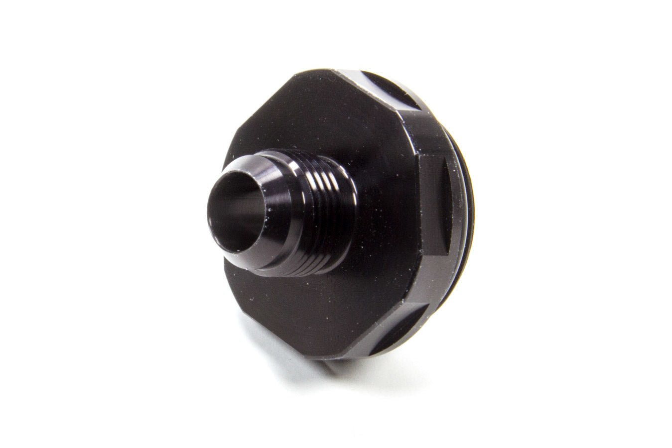Meziere  #10 AN Water Neck Fitting - Black  MEZWN0042S