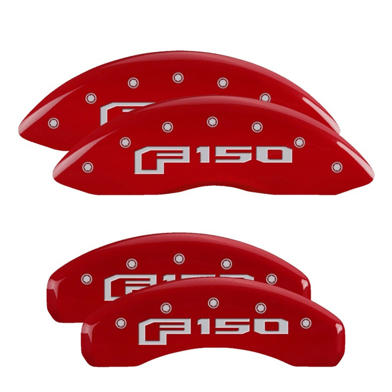 MGP Caliper Cover Set of 4 Caliper Covers Engraved Front and Rear MGP10239SF16RD