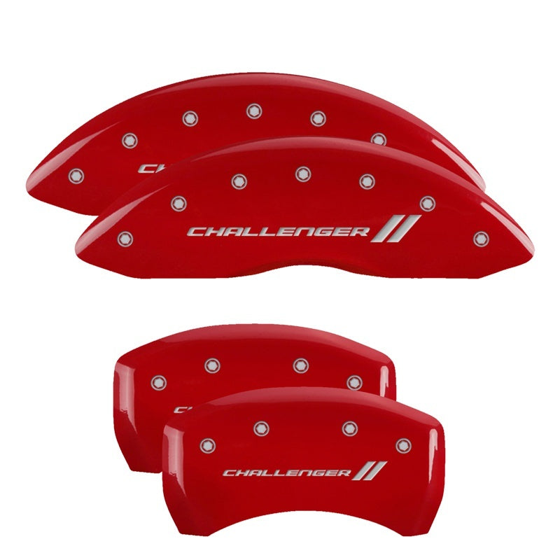 15-17 Dodge Challenger Caliper Covers Red