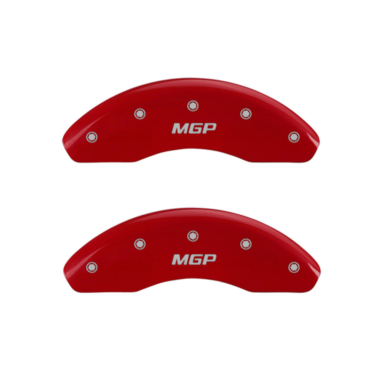 MGP Caliper Cover Set of 4 Caliper Covers Engraved Front and Rear MGP14243SMGPRD