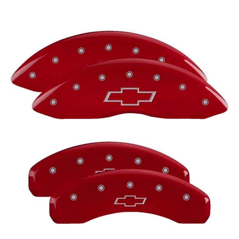 MGP Caliper Cover Set of 4 Caliper Covers Engraved Front and Rear MGP14252SBOWRD